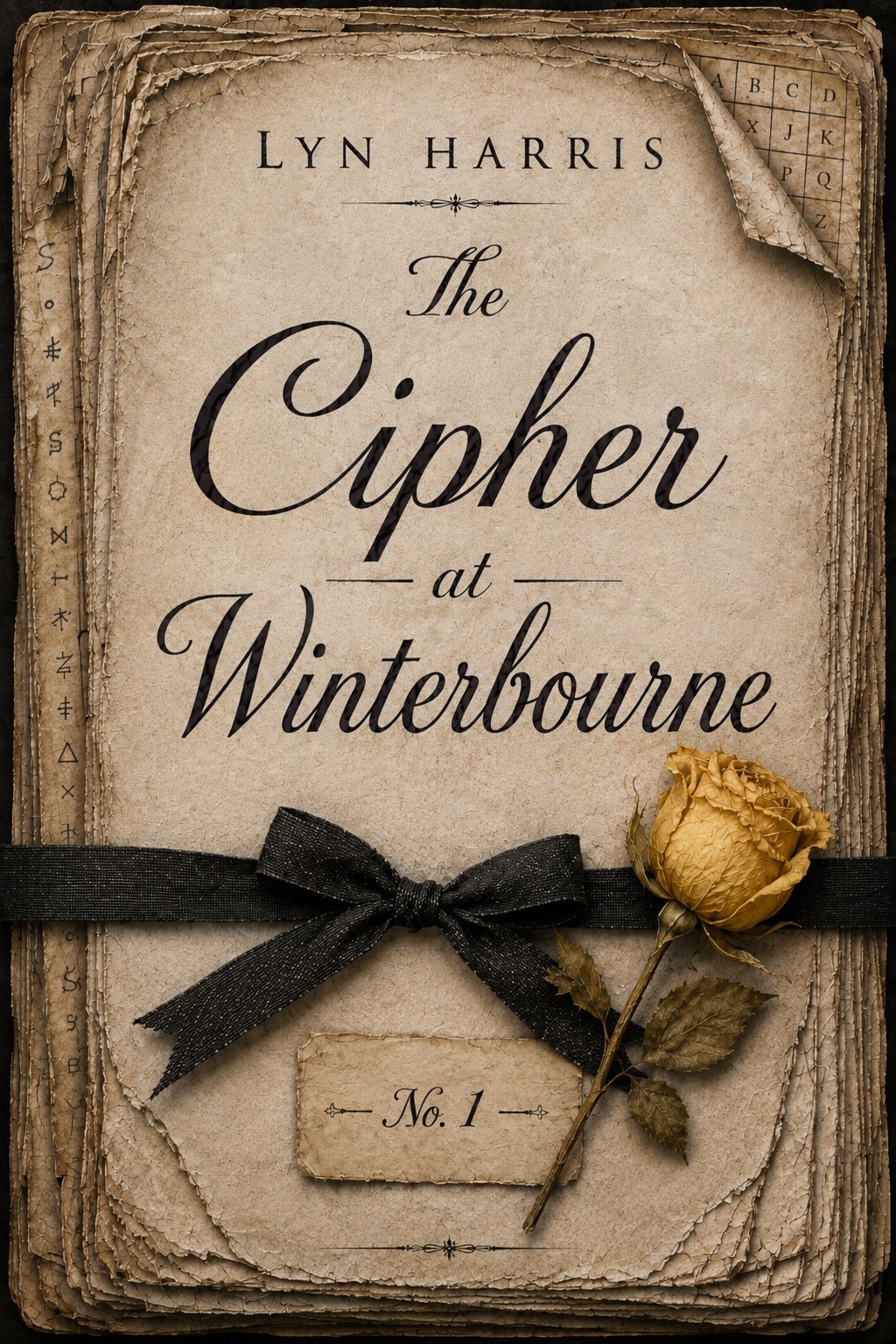 The Cipher at Winterbourne by Lyn Harris, book cover